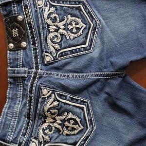 Miss Me dark boot cut jeans